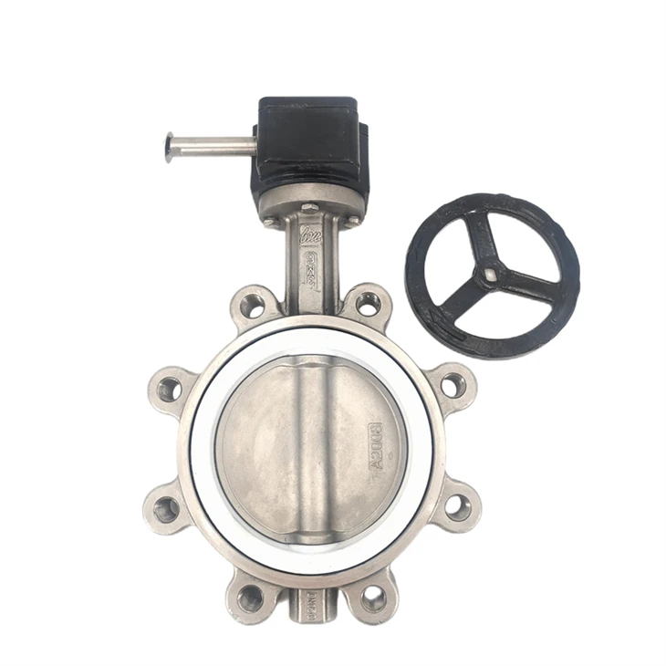 316L tigukäigukasti PTFE liblikklapp