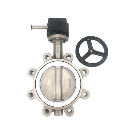316L tigukäigukasti PTFE liblikklapp